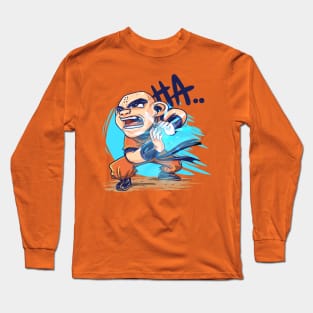 Krillin Kamehameha Long Sleeve T-Shirt